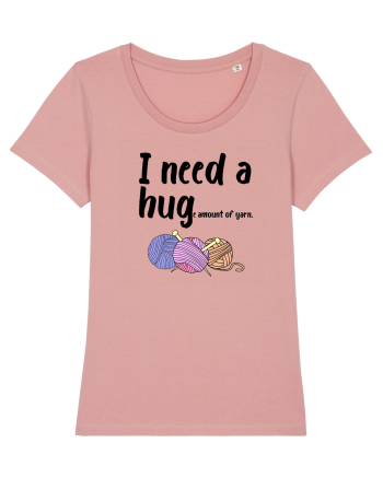 I Need a Hug(e amount of yarn.) Canyon Pink