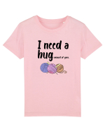 I Need a Hug(e amount of yarn.) Tricou mânecă scurtă  Copii Mini Creator