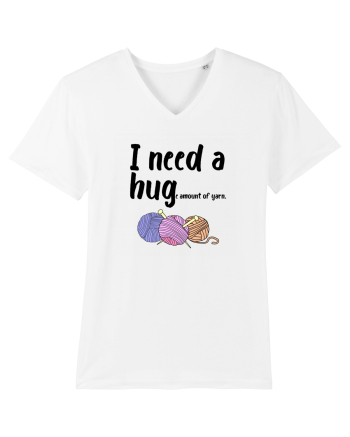 I Need a Hug(e amount of yarn.) White