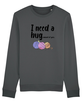 I Need a Hug(e amount of yarn.) Anthracite