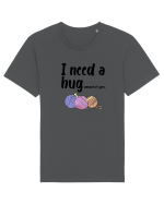 I Need a Hug(e amount of yarn.) Tricou mânecă scurtă Unisex Rocker