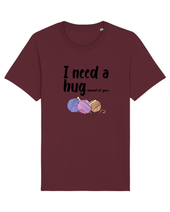 I Need a Hug(e amount of yarn.) Burgundy