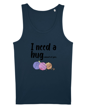 I Need a Hug(e amount of yarn.) Navy