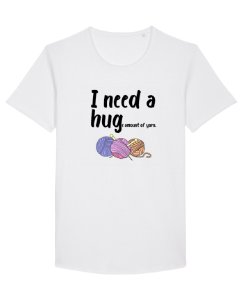 I Need a Hug(e amount of yarn.) White