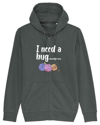 I Need a Hug(e amount of yarn.) alb Anthracite