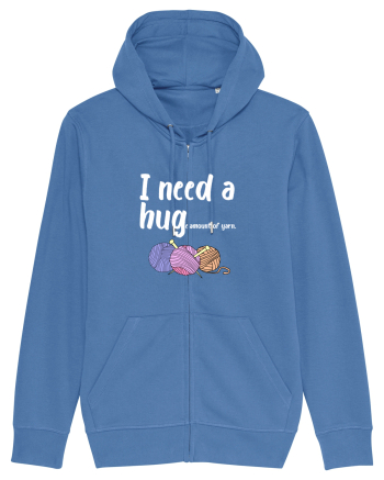 I Need a Hug(e amount of yarn.) alb Bright Blue