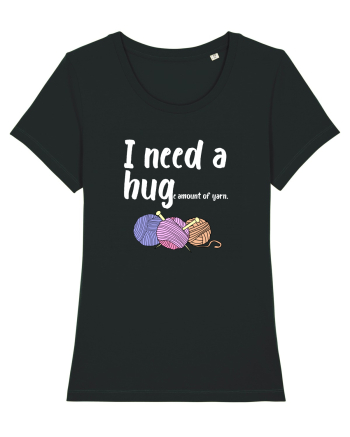 I Need a Hug(e amount of yarn.) alb Black