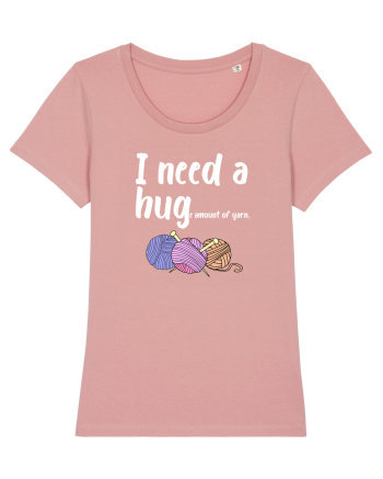 I Need a Hug(e amount of yarn.) alb Canyon Pink