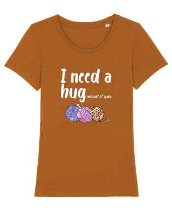 I Need a Hug(e amount of yarn.) alb Roasted Orange