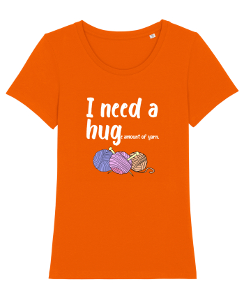 I Need a Hug(e amount of yarn.) alb Bright Orange