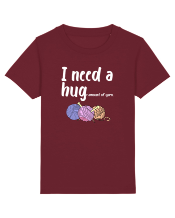 I Need a Hug(e amount of yarn.) alb Burgundy