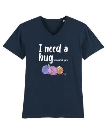 I Need a Hug(e amount of yarn.) alb French Navy