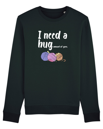 I Need a Hug(e amount of yarn.) alb Black