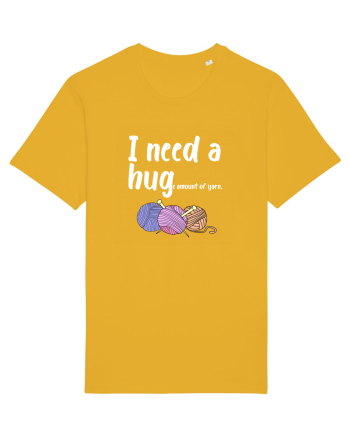 I Need a Hug(e amount of yarn.) alb Spectra Yellow