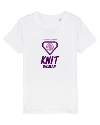 The Legendary Superheroine Knit Woman White