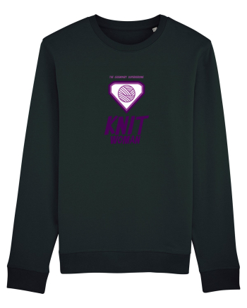 The Legendary Superheroine Knit Woman Black