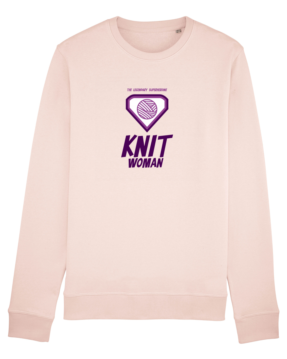 Bluză mânecă lungă Unisex Rise Candy Pink