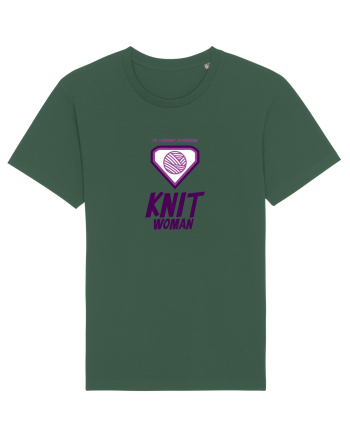 The Legendary Superheroine Knit Woman Bottle Green