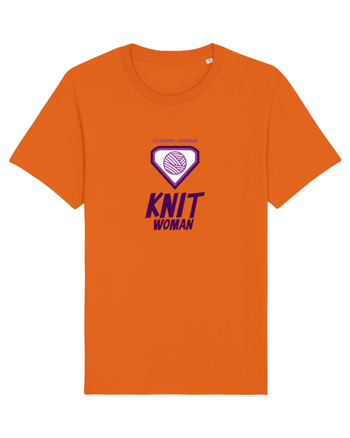 Tricou mânecă scurtă Unisex Rocker Bright Orange