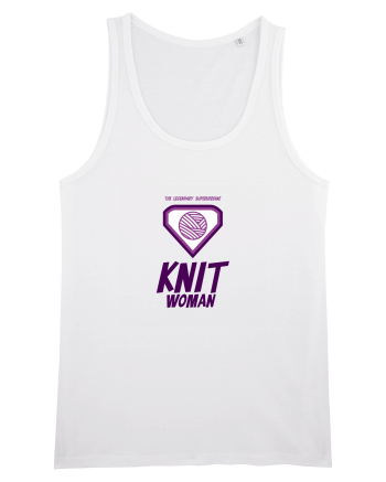 The Legendary Superheroine Knit Woman White