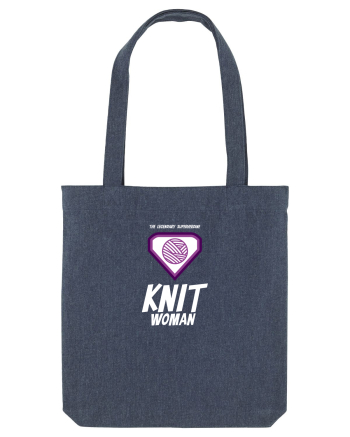 The Legendary Superheroine Knit Woman (alb) Midnight Blue