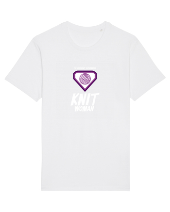 The Legendary Superheroine Knit Woman (alb) White