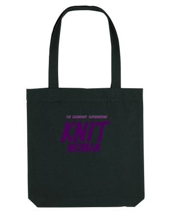 The Legendary Superheroine Knit Woman (versiunea 2) Black