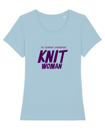The Legendary Superheroine Knit Woman (versiunea 2) Sky Blue