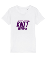 The Legendary Superheroine Knit Woman (versiunea 2) Tricou mânecă scurtă  Copii Mini Creator