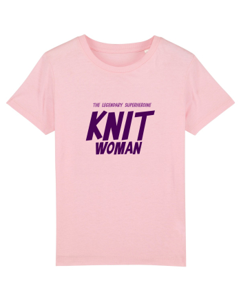 The Legendary Superheroine Knit Woman (versiunea 2) Cotton Pink