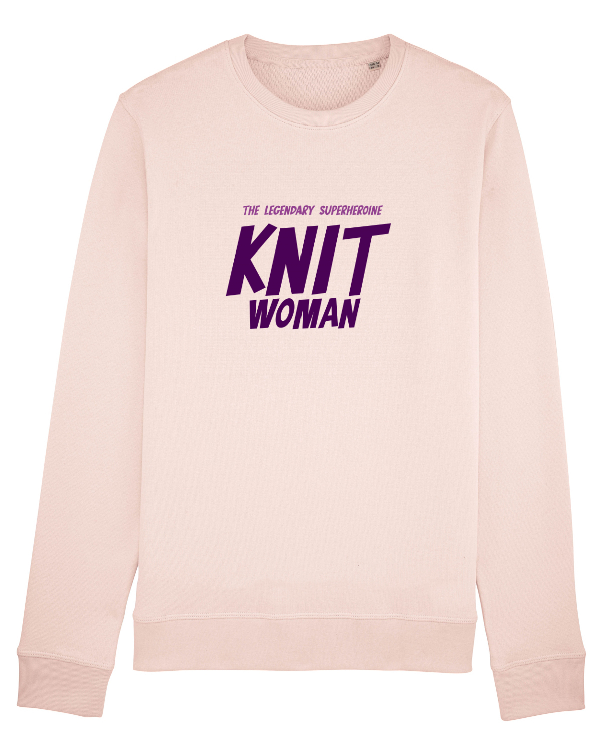 Bluză mânecă lungă Unisex Rise Candy Pink