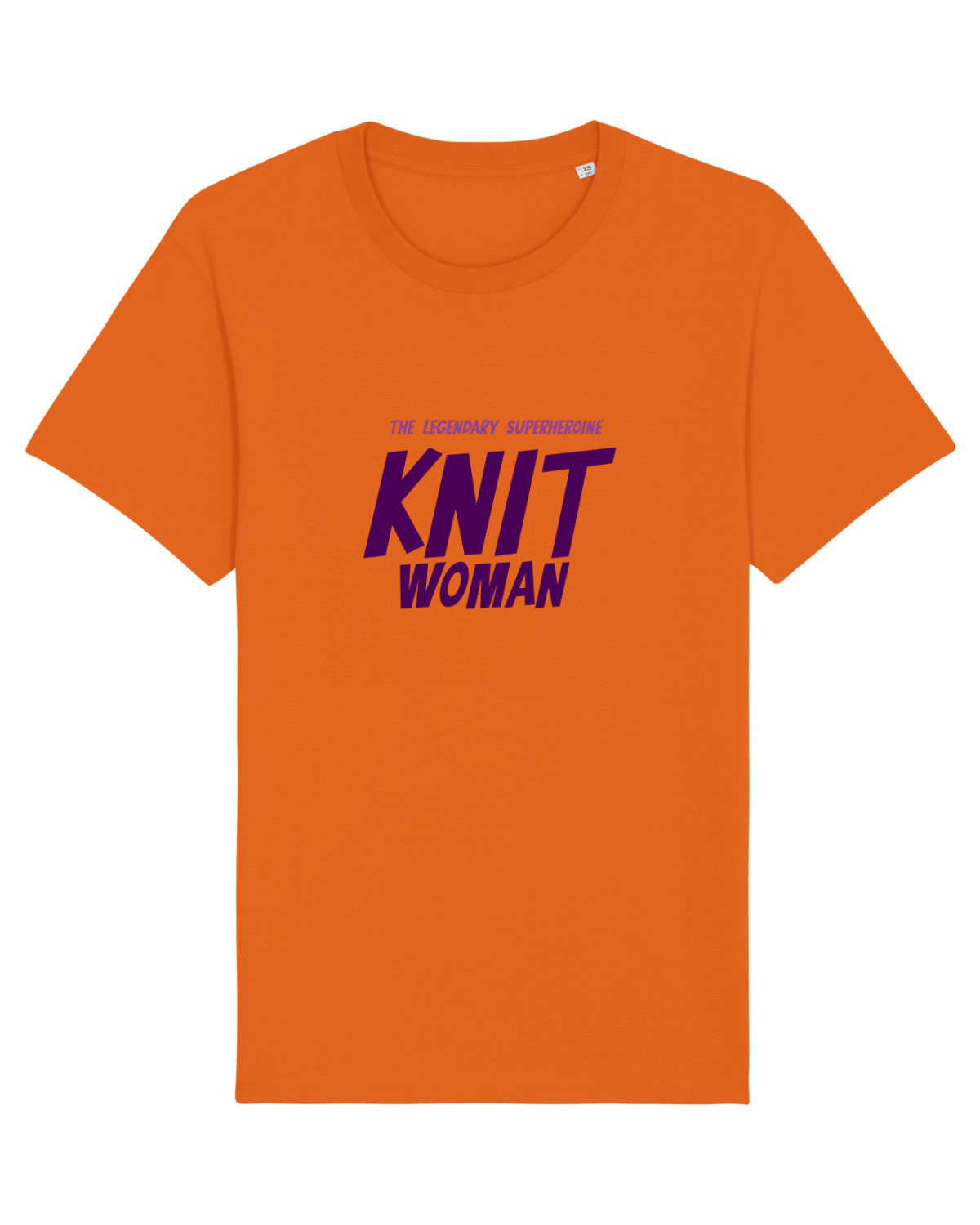 Tricou mânecă scurtă Unisex Rocker Bright Orange