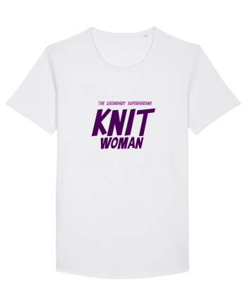 The Legendary Superheroine Knit Woman (versiunea 2) White