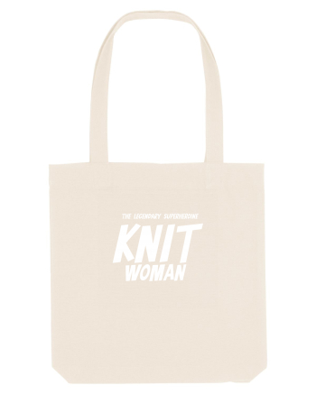 The Legendary Superheroine Knit Woman (versiunea 2) alb Natural