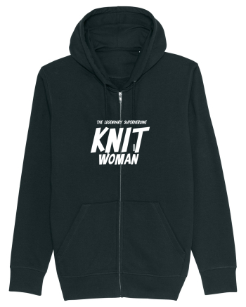 The Legendary Superheroine Knit Woman (versiunea 2) alb Black