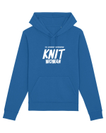 The Legendary Superheroine Knit Woman (versiunea 2) alb Hanorac Unisex Drummer