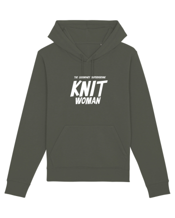 The Legendary Superheroine Knit Woman (versiunea 2) alb Khaki
