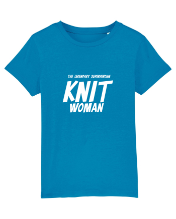 The Legendary Superheroine Knit Woman (versiunea 2) alb Azur
