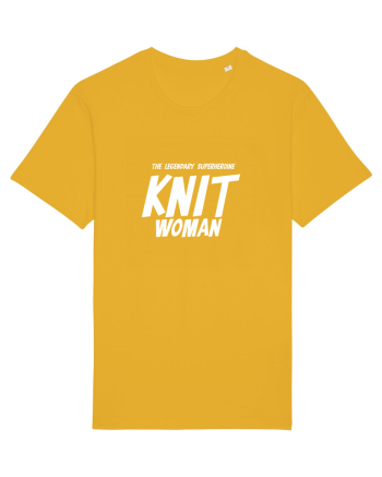 The Legendary Superheroine Knit Woman (versiunea 2) alb Spectra Yellow