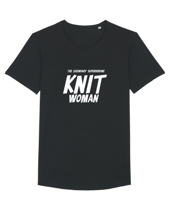 The Legendary Superheroine Knit Woman (versiunea 2) alb Black