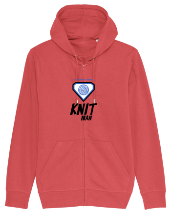 The Legendary Superhero Knit Man Carmine Red