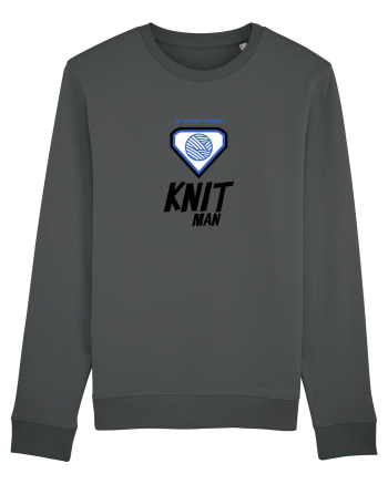 The Legendary Superhero Knit Man Anthracite