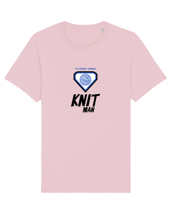 The Legendary Superhero Knit Man Cotton Pink