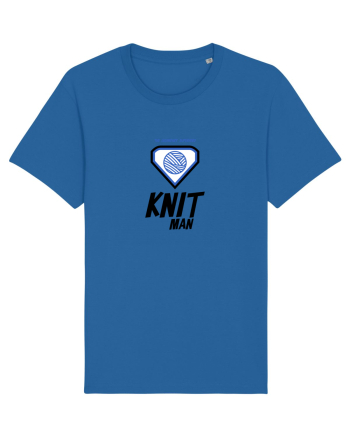 The Legendary Superhero Knit Man Royal Blue