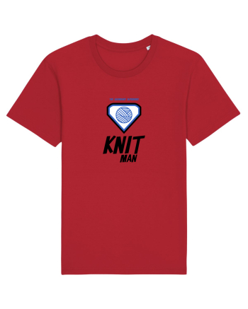 The Legendary Superhero Knit Man Red