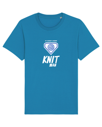 The Legendary Superhero Knit Man (alb) Azur