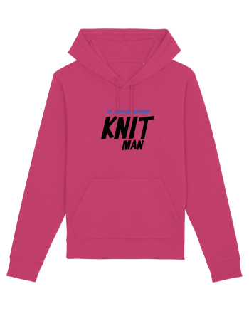 The Legendary Superhero Knit Man (versiunea 2) Raspberry