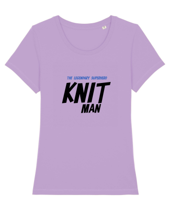 The Legendary Superhero Knit Man (versiunea 2) Lavender Dawn