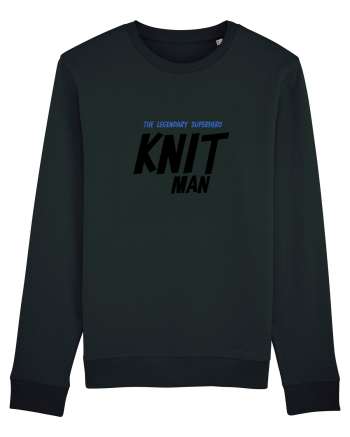 The Legendary Superhero Knit Man (versiunea 2) Black