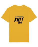 The Legendary Superhero Knit Man (versiunea 2) Tricou mânecă scurtă Unisex Rocker